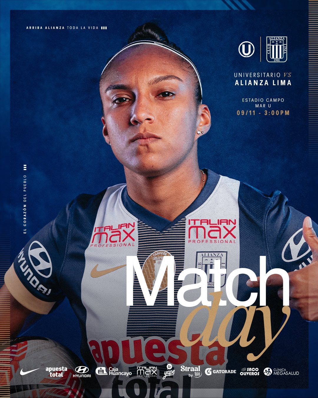 Alianza Lima afronta con responsabilidad la primera final contra Universitario. - Crédito: @AlianzaLimaFF