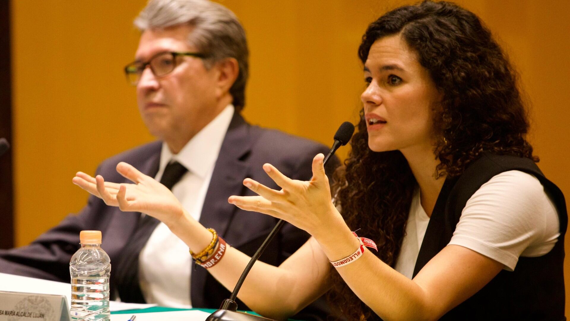 Luisa María Alcalde ha respondido al PAN y PRI sobre las impugnaciones a la elección del Poder Judicial. (Foto: X/@LuisaAlcalde)