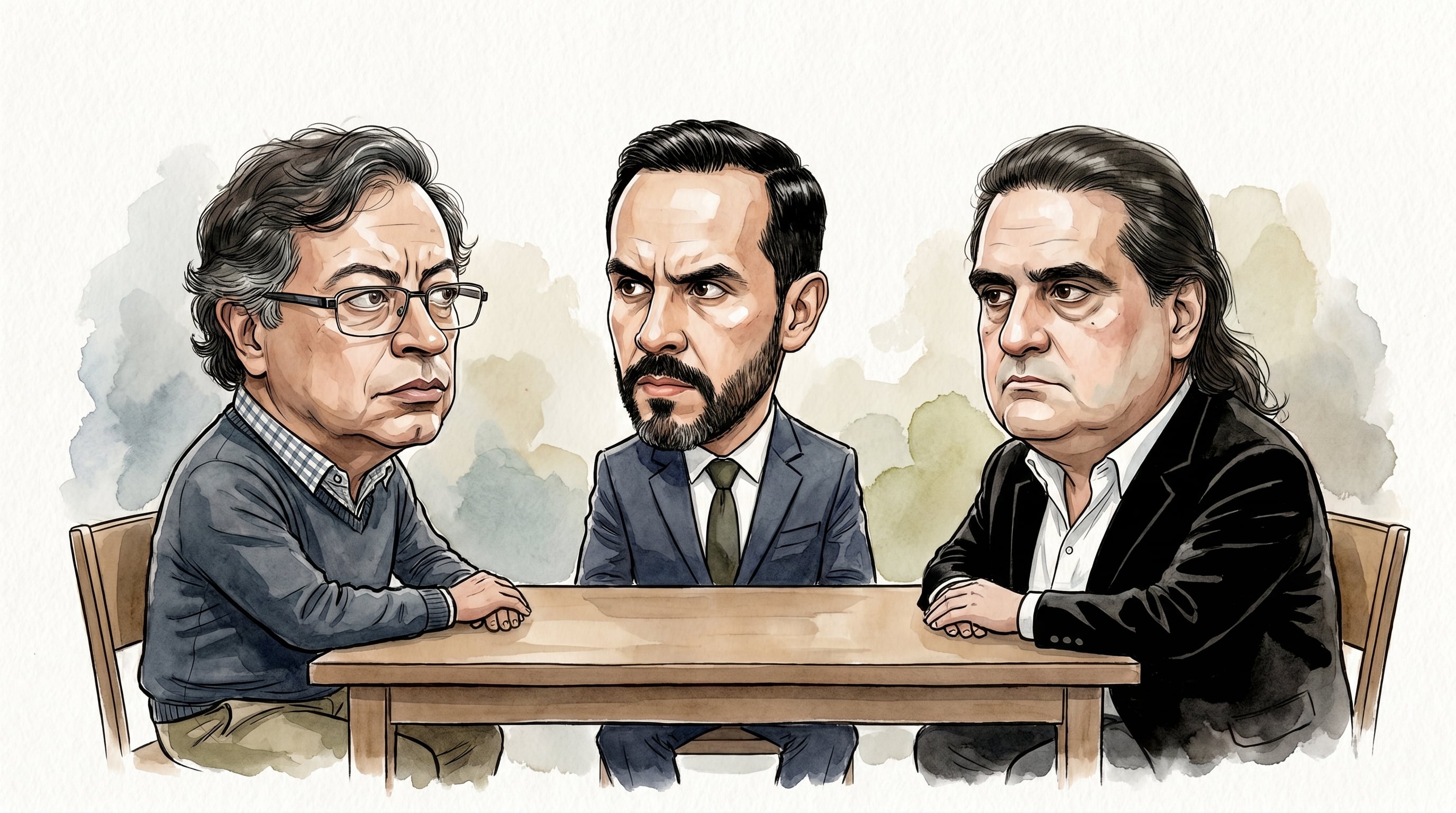 La presunta relación de Alex Saab con Abelardo de la Espriella hizo que el presidente Gustavo Petro reaccionara - crédito Imagen Ilustrativa Infobae