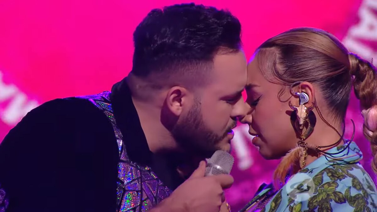 Maía casi se besa con cantante en 'La descarga': “Mi marido es su fan” - Infobae