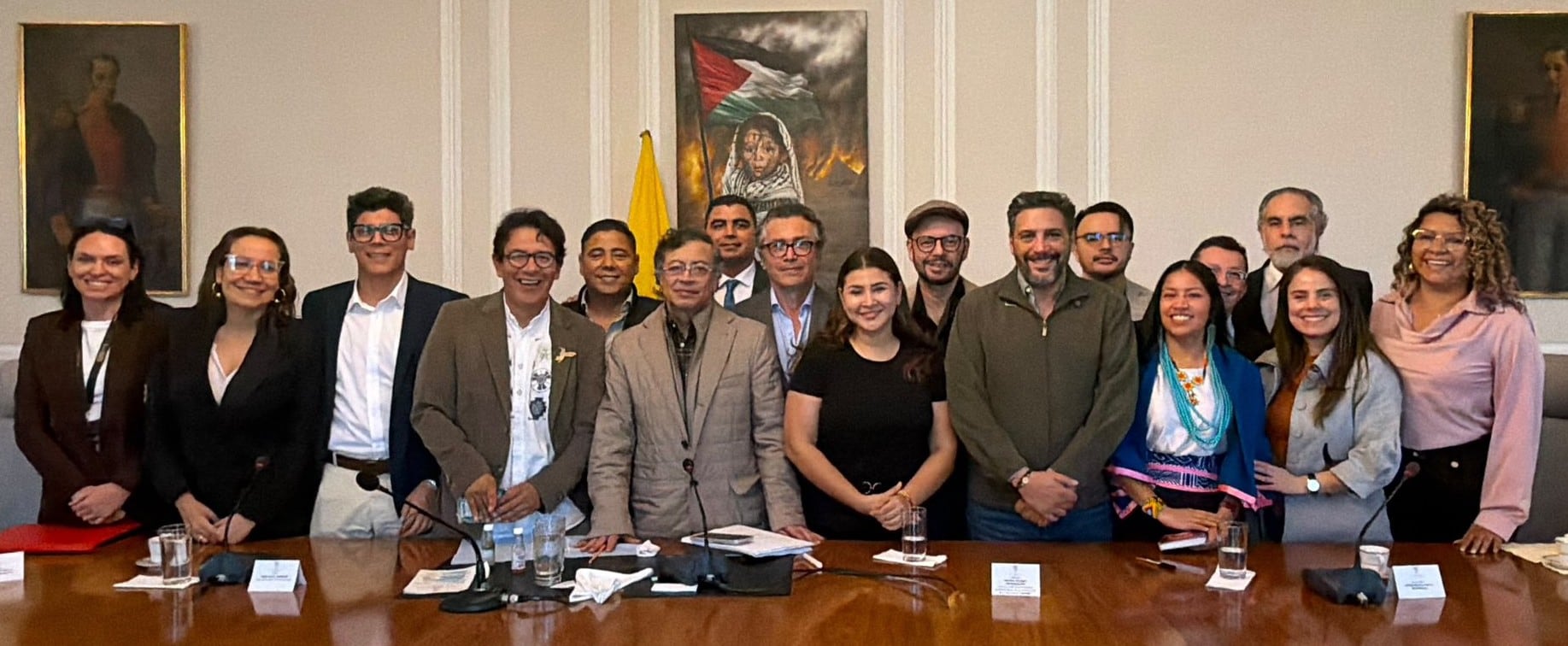 Gustavo Petro se reunió en la Casa de Nariño con los representantes del Pacto Histórico: de esto hablaron