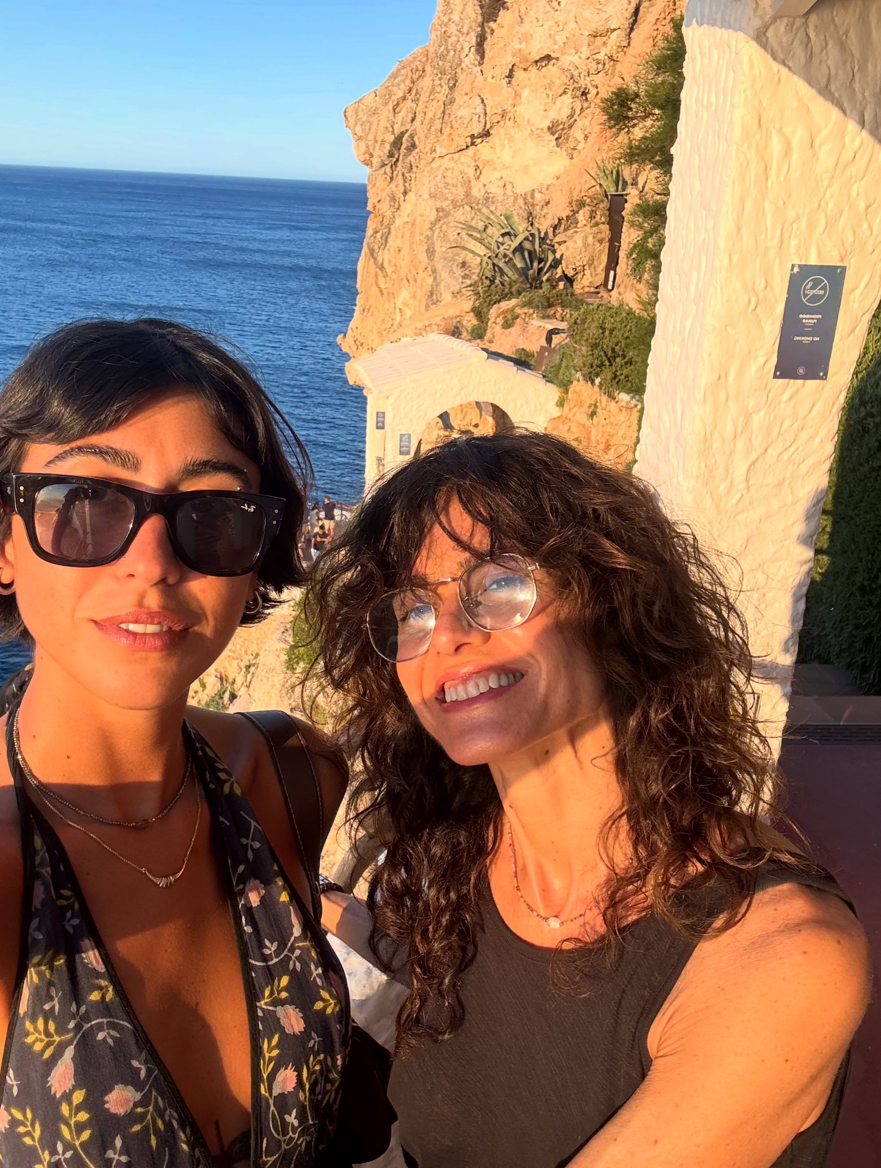 Renata está viviendo en España por lo que el viaje fue la excusa perfecta para reencontrarse