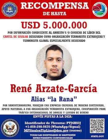 Ficha de recompensa por información