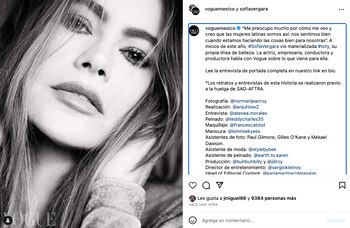 Sofía Vergara habló por primera