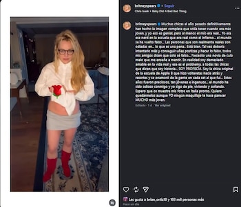 Britney Spears publicó un video mientras en el pie de foto abordó las críticas que ha recibido.