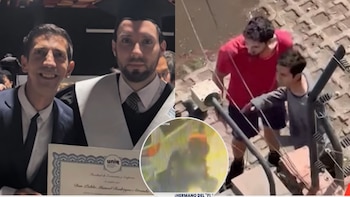 El video que muestra a Giancarlo ‘Flaco’ Granda intentando frenar a su hermano en plena agresión a anciano de 75 años en Surco