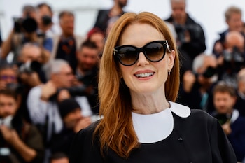 Julianne Moore en la alfombra