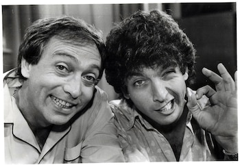 Luis Brandoni con Ricardo Darín en "Mi cuñado"