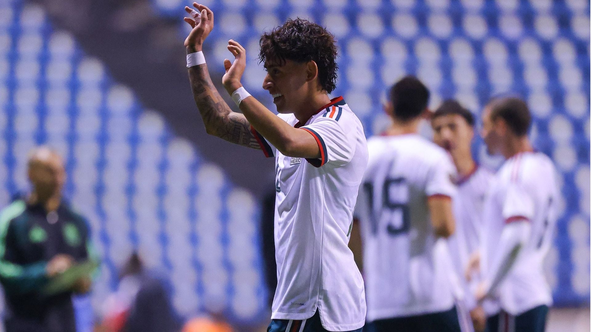 Santiago Sandoval sufrió una fractura en el Premundial Sub-20 y abandonará al Tri (X/ @miseleccionsubs)