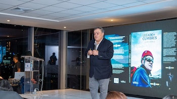 El alpinista Jaime Viñals comparte