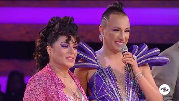 Marbelle besó a participante de "La Descarga"