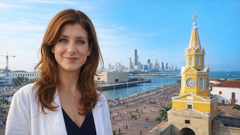 Kate Walsh, la estrella de ‘Grey’s Anatomy’, está en Colombia: apareció disfrutando de Cartagena en medio del rodaje de una nueva película