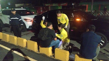 Los accidentes de tránsito en El Salvador sumaron 16,917 casos entre enero y octubre de 2026, lo que representó un alza del 3.9%. (Foto cortesía Cruz Verde)