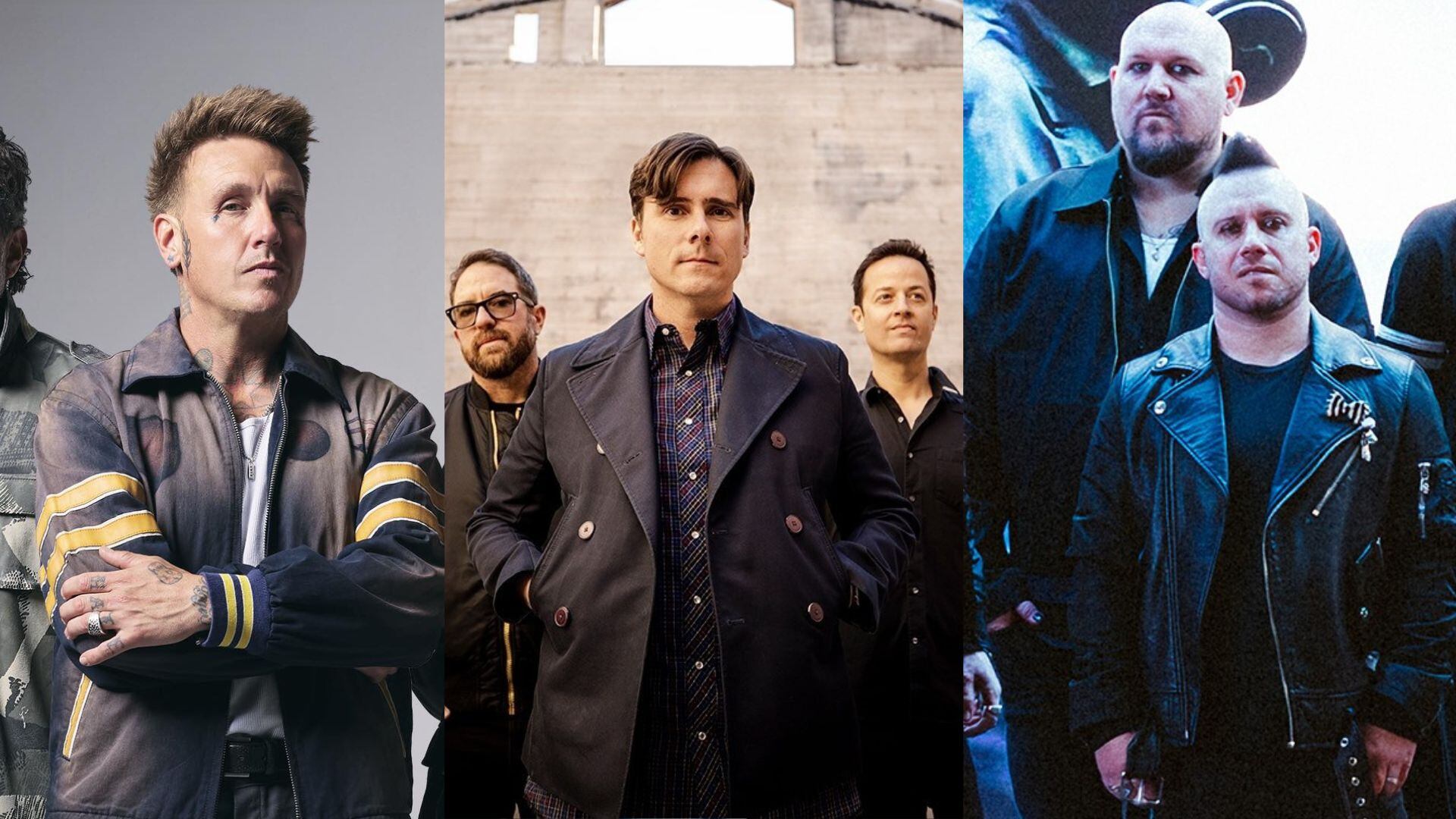 El esperado festival se llevará a cabo por primera vez al país el 12 y 13 de septiembre . (Facebook Papa Roach / Atreyu / Jimmy Eat World)