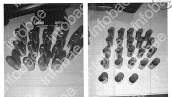 Una pistola y una caja