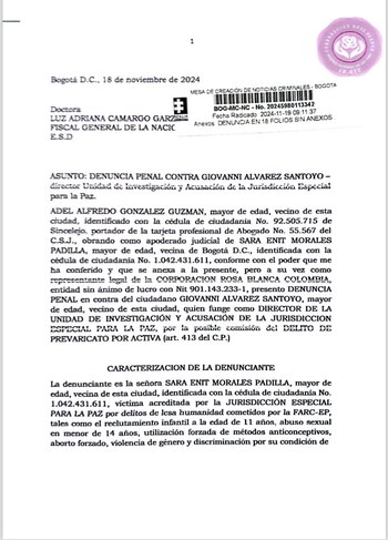 La Corporación Rosa Blanca presentó