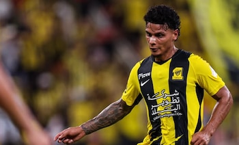 En el medio día colombiano de este 8 de septiembre de 2026, Richard Ríos debutó en la titularidad de Al-Ittihad de Arabia Saudita - crédito @ittihadclub.sa/Instagram