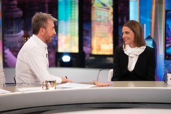 Macarena Gómez explica que el vértigo la lleva a cambiar de mesa varias veces en los restaurantes