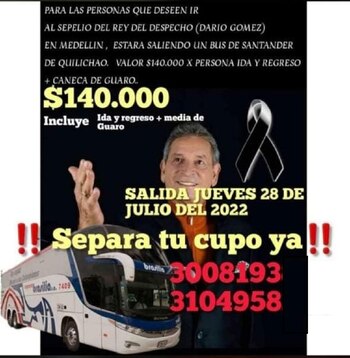 El bus saldrá desde Santander