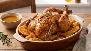 Receta de pollo a la naranja, rápida y fácil
