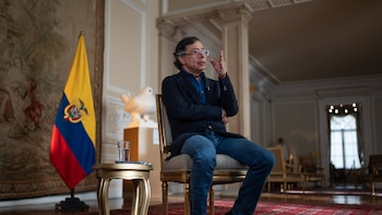 El presidente de Colombia, Gustavo