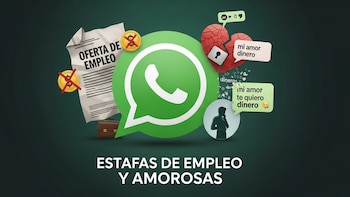 Cuatro estafas comunes en WhatsApp: