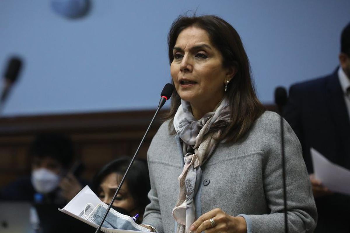 Patricia Juárez, legisladora de Fuerza Popular, se mostró crítica con sus colegas de otras bancadas que estarían involucrados en un supuesto aprovechamiento de recursos del Estado. (El Comercio)