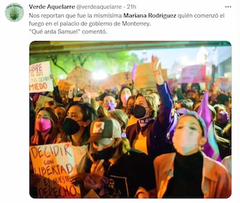 (Foto: Twitter/@verdeaquelarre)