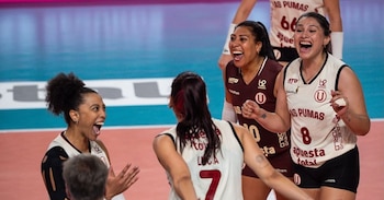 Universitario venció 3-2 a Sancor Seguros Vôlei Londrina y cerró la Noche de las Pumas 2026.