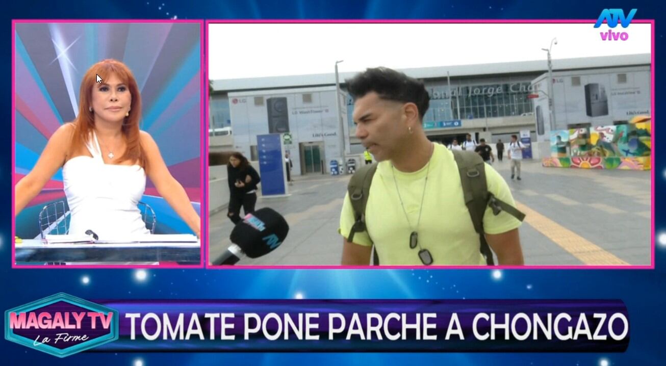 Carlos ‘Tomate’ Barraza responde a polémica por chats y lanza contundente frase. ATV / Magaly TV La Firme.