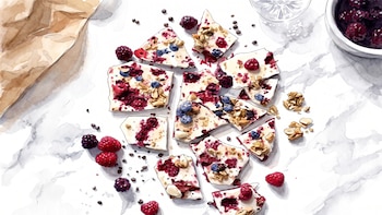 Simple, viral y apta para una dieta equilibrada: claves de la tableta helada de yogur que conquista las redes