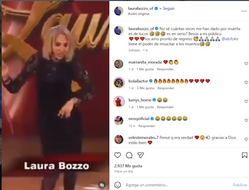 Laura Bozzo desmiente falsos rumores