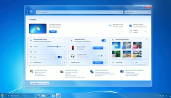 Concepto de Windows 7 en pleno 2026.