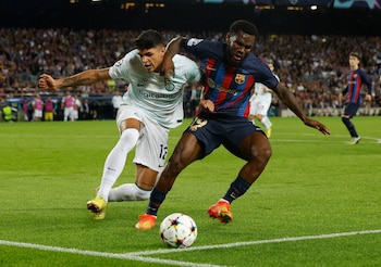 Franck Kessie con el Barcelona