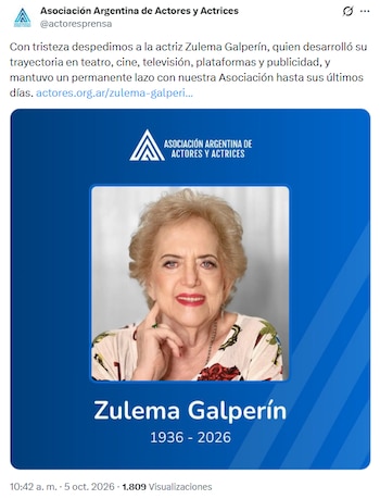 Galperín inició su carrera actoral en la década de 1990 tras desempeñarse durante años en tareas administrativas