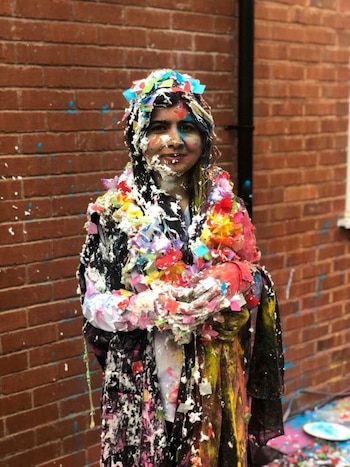 Una de las fotografías que la propia Malala compartió en sus redes sociales para celebrar su graduación en la Universidad de Oxford, donde obtuvo una licenciatura en Filosofía, Política y Economía, en 2020