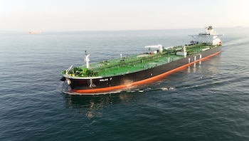 Buque de la naviera griega Tsakos Shipping and Trading S.A., que firmó un acuerdo con la empresa panameña Nautilus Manning Agency, S.A. (Tsakos Shipping & Trading)