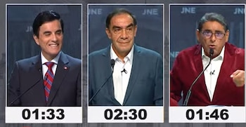Debate 2026 - Yohny Lescano - Carlos Álvarez - Carlos Espá - 30 marzo