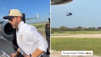 Abelardo de la Espriella viajó al Tolima: preside un comité de emergencia y evalúa el impacto de los incendios forestales