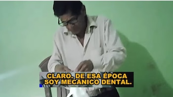 Albañil ejercía como dentista en