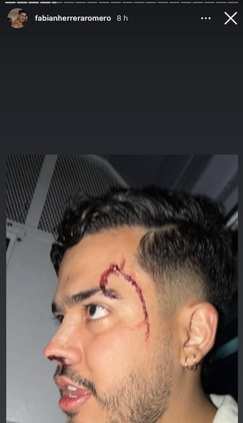 El joven denunció que los