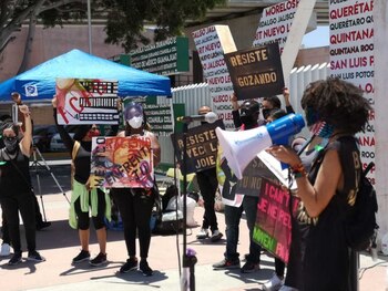 Los jóvenes pidieron justicia por