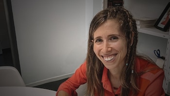 Florencia Zimmerman, autora de "Corre,