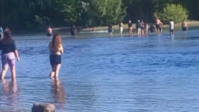 El municipio alertó sobre la peligrosidad del sector y recordó que el balneario continúa cerrado esta temporada