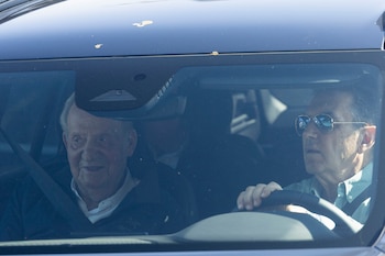 El rey Juan Carlos I ha vuelto a Galicia (EFE/ Salvador Sas)