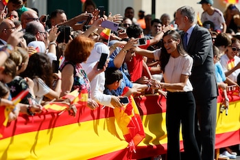 Los reyes Felipe y Letizia visitan Melilla (EFE)
