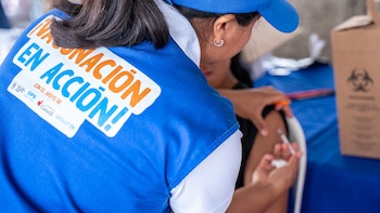 La jornada nacional abarca desparasitación y prioriza la inmunización infantil, con apoyo de la Organización Panamericana de la Salud y Unicef (Foto cortesía Ministerio de Salud y Asistencia Social)