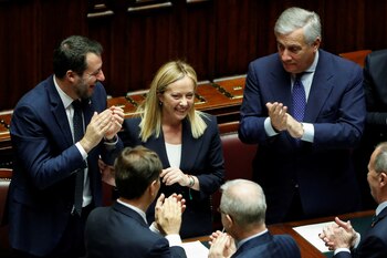 La primera ministra de Italia,