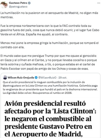 El presidente aclaró lo que