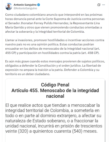 - crédito @AntonioSanguino/X